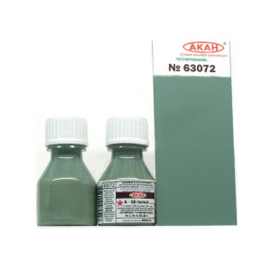 Эмаль АКАН акриловая А - 18 Голубая (выцветшая), 10 мл