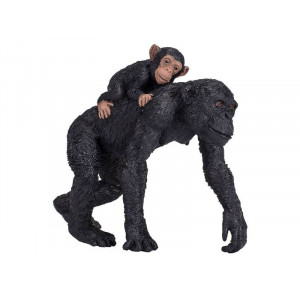 Фигурка KONIK Шимпанзе с детёнышем