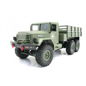 Радиоуправляемая машина WPL военный грузовик (зеленый) 6WD 2.4G 1/16 KIT - Артикул B-16KM-G