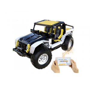 Радиоуправляемый конструктор CADA внедорожник Jeep Wranger Pioneer (542 детали) Артикул - C51045W
