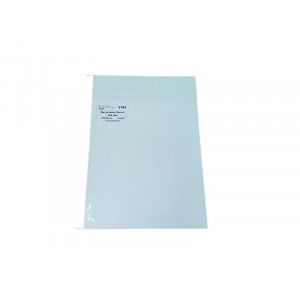 Полистирол белый лист 0,3 мм, 175х250 мм, 3 шт