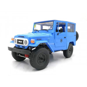 Радиоуправляемая машина WPL Toyota FJ40 (голубая) 4WD 2.4G 1/16 KIT - Артикул C-34KM-B