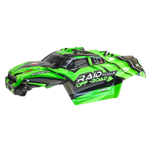 Зеленый кузов для монстра Remo Hobby RH1431, RH1435, 1/14