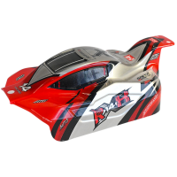 Красный кузов для багги Remo Hobby RH1451, RH1455, 1/14