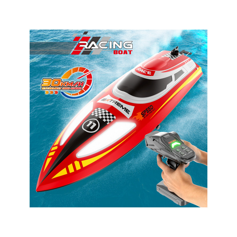 Радиоуправляемый катер Flytec V003 (красный) 2.4G RTR