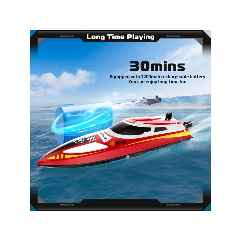 Радиоуправляемый катер Flytec V003 (красный) 2.4G RTR