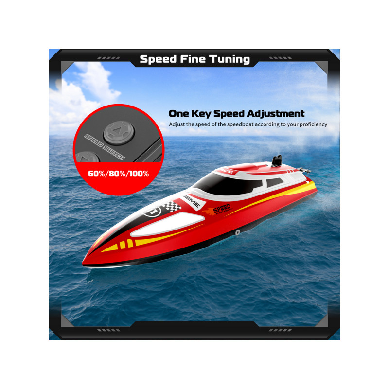 Радиоуправляемый катер Flytec V003 (красный) 2.4G RTR