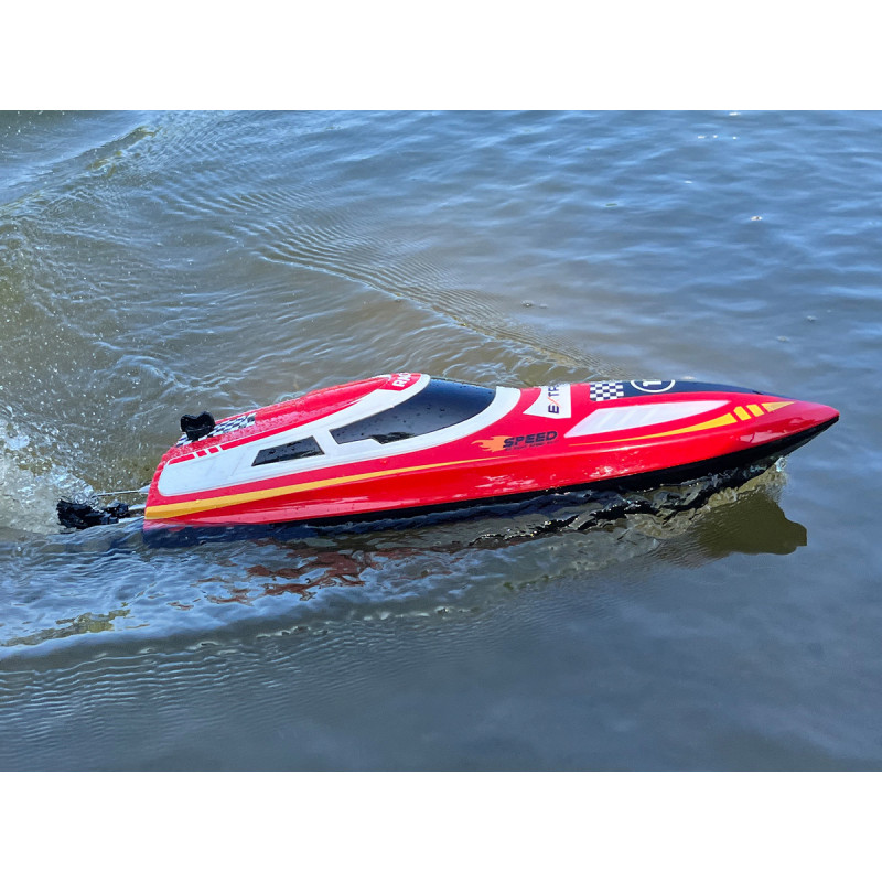 Радиоуправляемый катер Flytec V003 (красный) 2.4G RTR