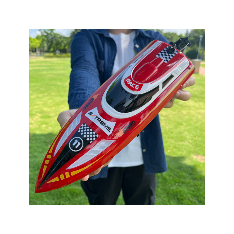 Радиоуправляемый катер Flytec V003 (красный) 2.4G RTR