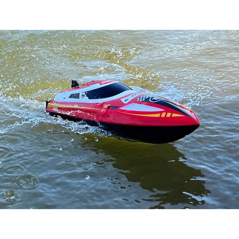 Радиоуправляемый катер Flytec V003 (красный) 2.4G RTR