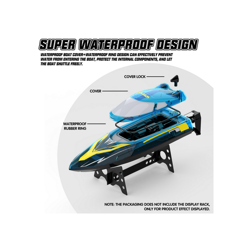 Радиоуправляемый катер Flytec V006 (голубой) 2.4G RTR