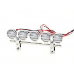 Передние светодиодные прожекторы на кузов для краулеров 1/10, серебристый Артикул - GTP-122