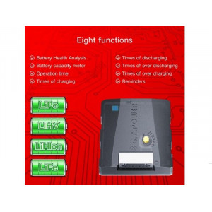 Многофункциональный прибор G.T.Power для проверки и обслуживания аккумуляторных батарей Артикул - GTP-161