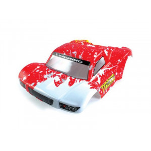 Кузов красный для шорт-корса Himoto E18SC, E18SCL 1:18 - Артикул: Hi28717