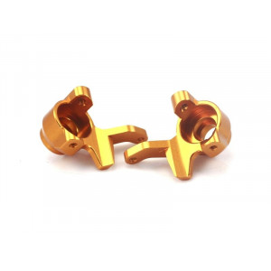 Алюминиевые золотые поворотные кулаки для Himoto E10, тюнинг - Артикул: Hi33001G