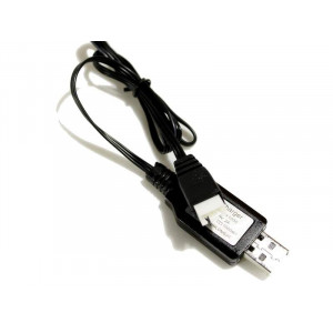 Зарядное устройство USB 7.4V для автомоделей WPL B-14, B-24, C-14, C-24, B-16, B-36 - Артикул: WPL-ABC021