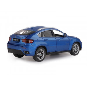 Машина "АВТОПАНОРАМА" BMW X6, синий, 1/26, звук, в/к 24,5*12,5*10,5 см - Артикул JB1200121