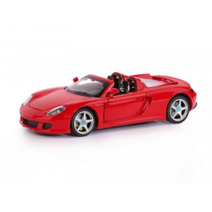 Машина "АВТОПАНОРАМА" Porsche Carrera GT, красный, 1/24, свет, звук, в/к 24,5*12,5*10,5 см - Артикул JB1200220