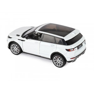 Машина "АВТОПАНОРАМА" Land Rover Range Rover Evoque HSE 2017, белый, 1/24, свет, звук, в/к 24,5*12,5*10,5 см - Артикул JB1251129