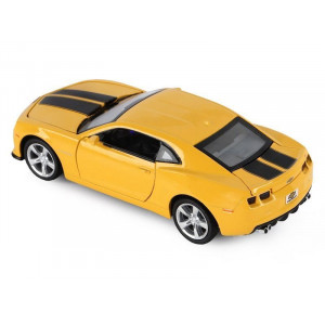 Машина "АВТОПАНОРАМА" Chevrolet Camaro SS, желтый, 1/32, свет, звук, инерция, в/к 17,5*13,5*9 см - Артикул JB1251155
