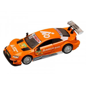 Машина "АВТОПАНОРАМА" Audi RS 5 DTM, оранжевый, 1/43, откр. двери, в/к 17,5*12,5*6,5 см