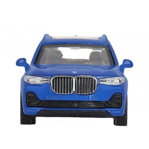 Машина "АВТОПАНОРАМА" BMW X7, синий, 1/44, инерция, в/к 17,5*12,5*6,5 см - Артикул JB1251257