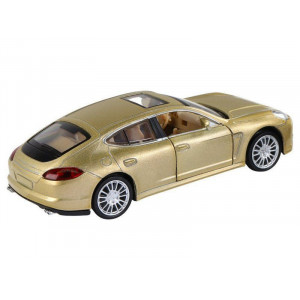 Машина "АВТОПАНОРАМА" Porsche Panamera S, золотой, 1/32, свет, звук, инерция, в/к 17,5*13,5*9 см - Артикул JB1251288