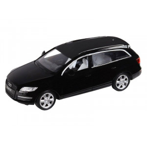 Машина "АВТОПАНОРАМА" Audi Q7, черный, 1/32, свет, звук, инерция, в/к 17,5*13,5*9 см - Артикул JB1251292