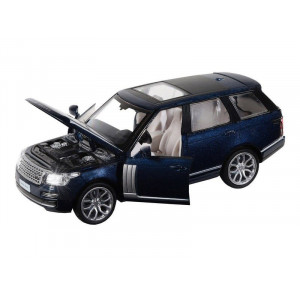 Машина "АВТОПАНОРАМА" 2013 Range Rover, темно-синий, 1/34, свет, звук, инерция, в/к 17,5*13,5*9 см - Артикул JB1251297