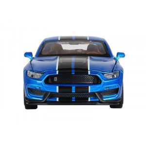 Машина "АВТОПАНОРАМА" Ford Shelby GT350, синий, 1/32, свет, звук, инерция, в/к 17,5*13,5*9 см - Артикул JB1251320