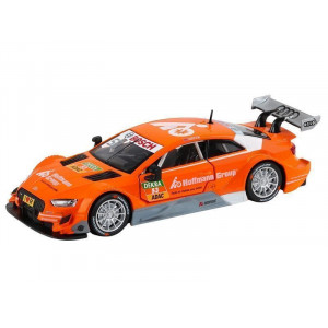 Машина "АВТОПАНОРАМА" Audi RS 5 DTM,оранжевый, 1/32, свет, звук, инерция, в/к 17,5*13,5*9 см - Артикул JB1251323