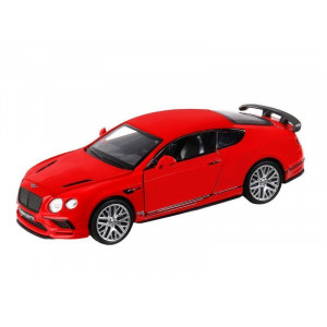 Машина "АВТОПАНОРАМА" Bentley Continental GT Supersports, красный, 1/32, свет, звук, инерция, в/к 17,5*12,5*6,5 см - Артикул JB1251327