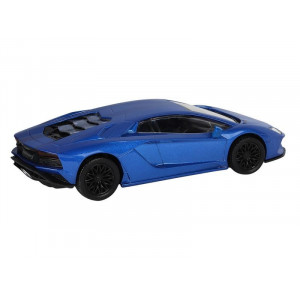 Машина "АВТОПАНОРАМА" Lamborghini Aventador S Coupe, синий, 1/32, свет, звук, инерция, в/к 17,5*12,5*6,5 см - Артикул JB1251409