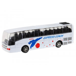 Автобус "Автопанорама", белый, 1/90, свет, звук, инерция, в/к 22*13,5*5,8 см - Артикул JB1251422