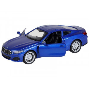 Машина "АВТОПАНОРАМА" BMW M850i Coupé, 1/44, синий, инерция, откр. двери, в/к 17,5*12,5*6,5 см