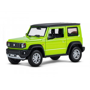 Машина "АВТОПАНОРАМА" Suzuki Jimny, 1/18, зеленый, свет, звук, в/к 24,5х12,5х10,5 см