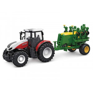 Р/У фермерский трактор Korody с зерновой сеялкой 1/24 2.4G 6CH RTR