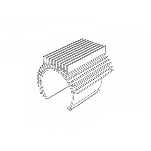 Радиатор охлаждения мотора 3970A для автомоделей MJX 10208