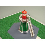 Сборная картонная модель Shipyard маяк Lighthouse Bunthauser Spitze (№24), 1/72 Артикул - ML024