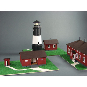 Сборная картонная модель Shipyard маяк Lighthouse Ulkokalla (№18), 1/72 Артикул - ML018