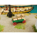 Сборная картонная модель Shipyard телега (№69), 1/72 Артикул - ML069