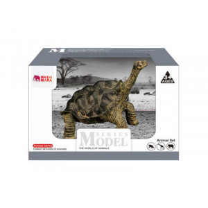 Фигурка игрушка MASAI MARA MM218-372 серии "Мир диких животных": рептилия Звездчатая черепаха