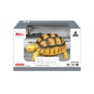 Фигурка игрушка MASAI MARA MM218-375 серии "Мир диких животных": рептилия Желтоголовая черепаха