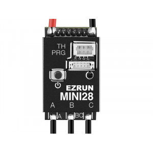 Бесколлекторный регулятор Hobbywing EZRUN MINI28 (30A-80A, 1/28) влагозащищённый