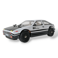 Радиоуправляемая машина для дрифта Remo Hobby RACING & DRIFT (бело-черная) 4WD 2.4G 1/14 RTR