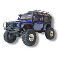 Радиоуправляемый краулер Remo Hobby OFF-ROAD (синий) 4WD 2.4G 1/18 RTR