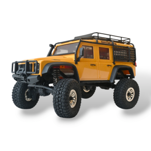 Радиоуправляемый краулер Remo Hobby OFF-ROAD (желтый) 4WD 2.4G 1/18 RTR