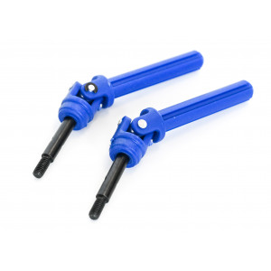 Карданные привода задние для Remo Hobby MMAX, EX3 1/10, тюнинг, синие - RP1957-BLUE