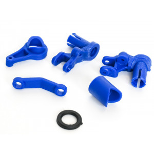 Комплект рулевого управления для Remo Hobby 1/8, тюнинг, синий - RP2029-BLUE