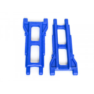 Рычаги пластиковые (удлиненные) для Remo Hobby 1/8 8037 (2024г), тюнинг, синие - RP2068-BLUE